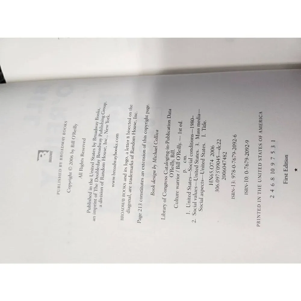 Lot of books by Bill O' Reilly #A84